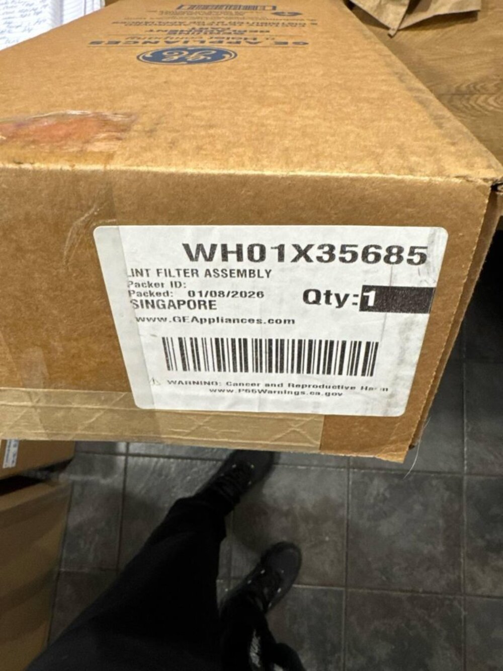 WH01X35685 lock BRAND NEW